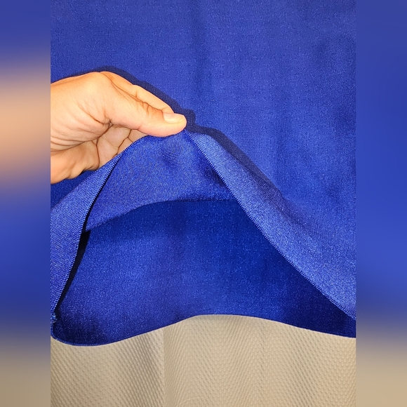 WOW Couture Colbalt Blue Bandage Pencil Skirt Size S - Picture 4 of 9